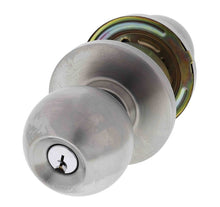 Carbine Epsom 3000 Cylindrical Vestibule set, 70mm backset, C4 Keyed to Differ, Boxed, Satin Stainless Steel