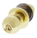 Carbine Epsom 3000 Cylindrical Entrance set, 60mm backset, C4 Keyed to Differ, Boxed, Polished Brass - primehardware