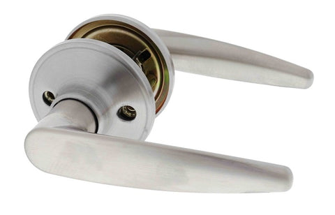 Carbine Kingston SL7000 Tiebolt Standard Passage Lever set, , Display Pack, Stainless Steel - primehardware