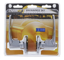 Carbine Kingston SL7000 Tiebolt Standard Entrance Lever set, C4  Keyed to Differ, Display Pack, Chrome Plate