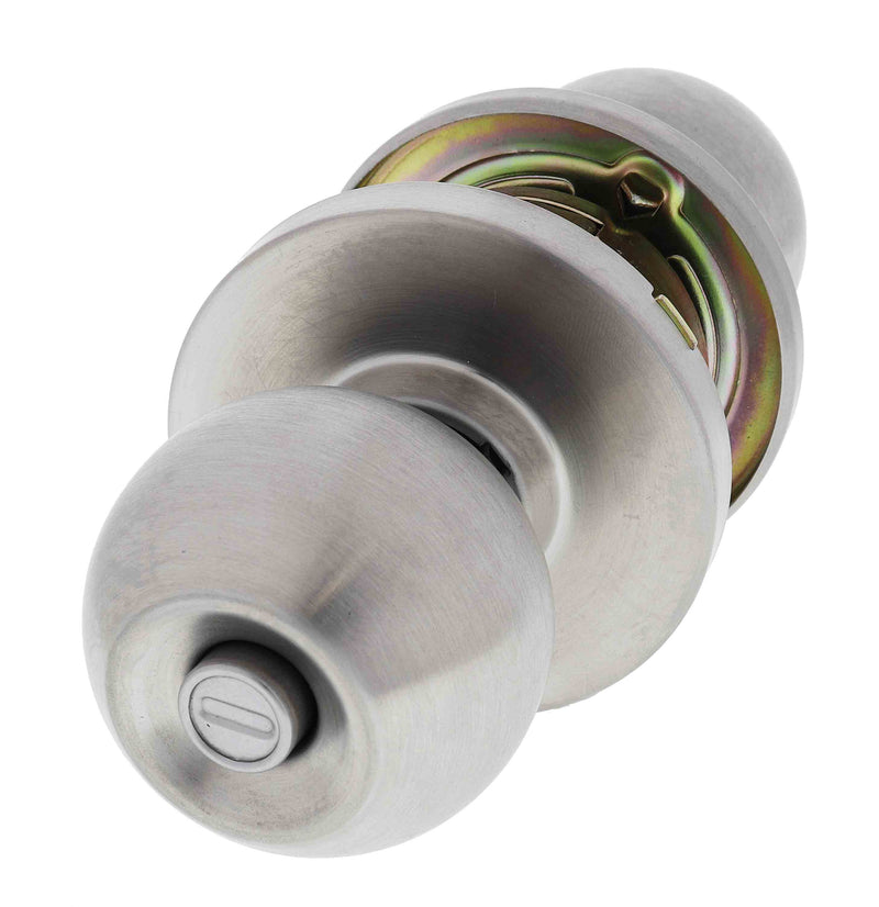 Carbine Epsom 3000 Cylindrical Privacy set, 70mm backset,  , Boxed, Satin Stainless Steel