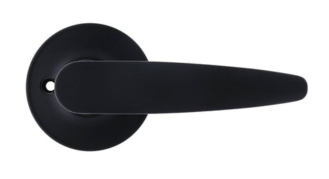 Carbine Kingston SL7000 Tiebolt Standard Passage Lever set, , Boxed, Matte Black - primehardware