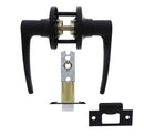 Carbine Kingston SL7000 Tiebolt Standard Passage Lever set, , Boxed, Matte Black - primehardware