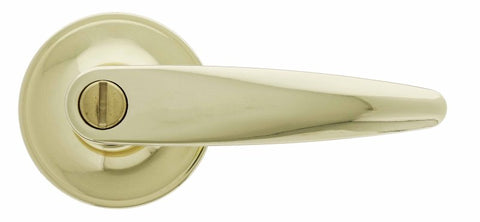 Carbine Kingston SL7000 Tiebolt Standard Privacy Lever set, , Boxed, Polished Brass - primehardware