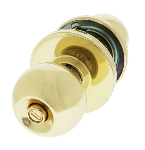 Carbine Epsom 3000 Cylindrical Entrance set, 70mm backset, C4 Keyed to Differ, Boxed, Polished Brass - primehardware
