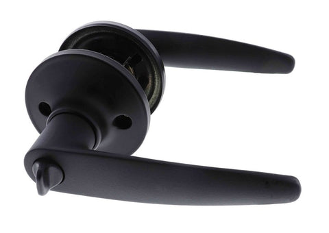 Carbine Kingston SL7000 Tiebolt Standard Privacy Lever set, , Boxed, Matte Black - primehardware