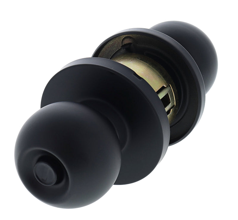 Carbine Epsom 3000 Cylindrical Entrance set, 70mm backset, C4 Keyed to Differ, Boxed, Matte Black