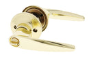 Carbine Kingston SL7000 Tiebolt Standard Entrance Lever set, C4 Keyed to Differ, Display Pack, Polished Brass - primehardware