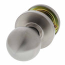 Carbine Epsom 3000 Cylindrical Half Cupboard Latch Set set, 70mm backset, , Boxed, Satin Stainless Steel - primehardware