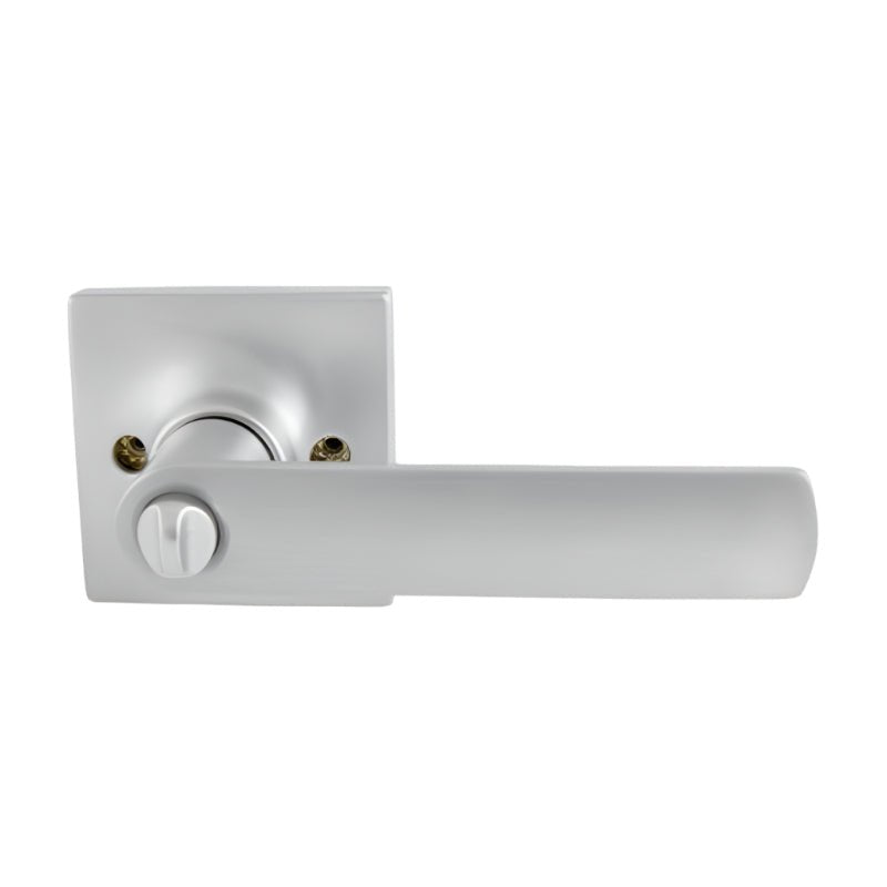 Gainsborough TradePro Bela Square Privacy Lever Set Satin Chrome 1410PROSQBELSC - primehardware