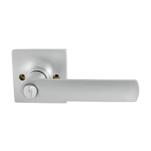 Gainsborough TradePro Bela Square Privacy Lever Set Satin Chrome 1410PROSQBELSC - primehardware