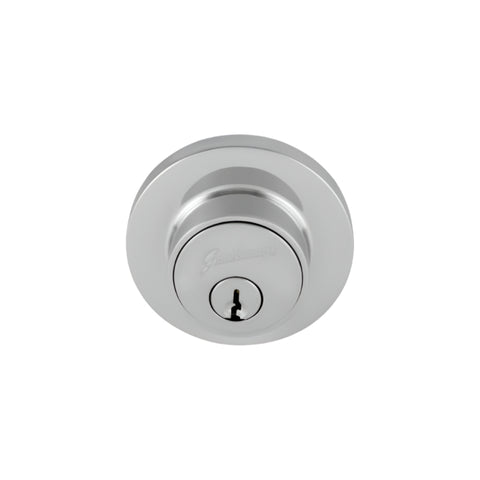 Gainsborough TradePro Cass Single Cylinder Deadbolt Bright Chrome 1445PROCASBCK - primehardware