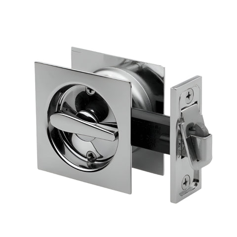 Gainsborough Privacy Sliding Cavity Set Square Bright Chrome 385BCC - primehardware