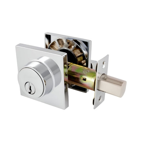 Gainsborough TradePro Dani Double Cylinder Deadbolt Bright Chrome 1450PRODANBCK - primehardware