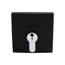 Gainsborough Neue Double Cyclinder Deadbolt Smooth Square Matte Black 1851SMMBK