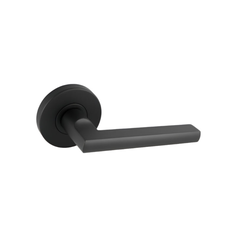 Gainsborough Lianna Lever Passage Set Matte Black 105LIAMB