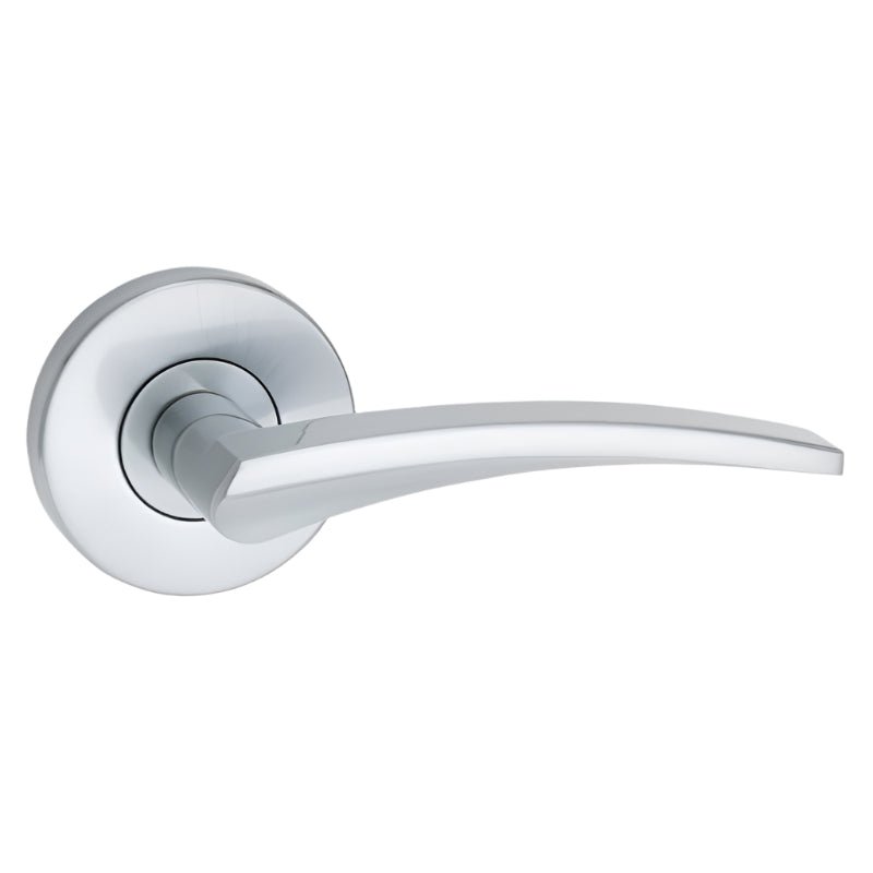 Gainsborough Olive Lever Passage Set Satin Chrome 105OLISC