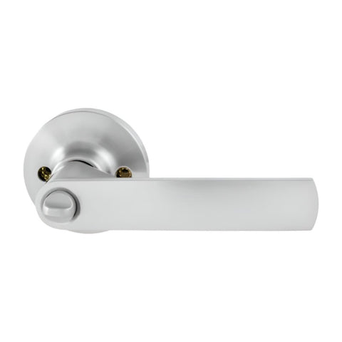 Gainsborough TradePro Bela Entrance Key In Lever Set Satin Chrome 1440PROBELSCK - primehardware