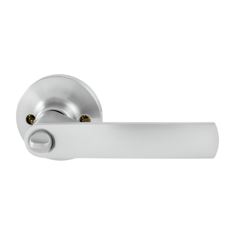 Gainsborough TradePro Bela Entrance Key In Lever Set Satin Chrome 1440PROBELSC