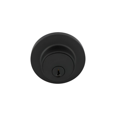 Gainsborough TradePro Cass Double Cylinder Deadbolt Matte Black 1450PROCASMBK - primehardware