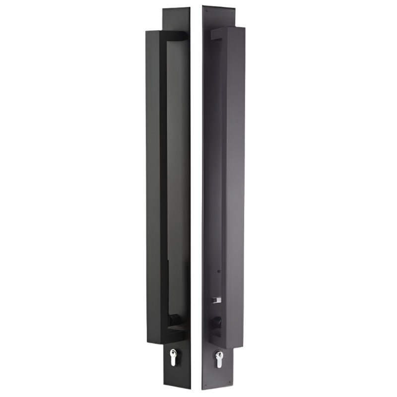Gainsborough Trilock Omni Back to Back 600mm Double Cyclinder Matte Black 8905BBMB