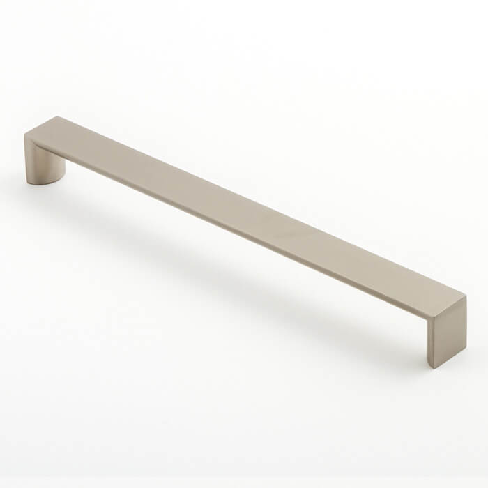 CASTELLA LINEAR PLANAR CABINET HANDLE DULL BRUSHED NICKEL 22MM