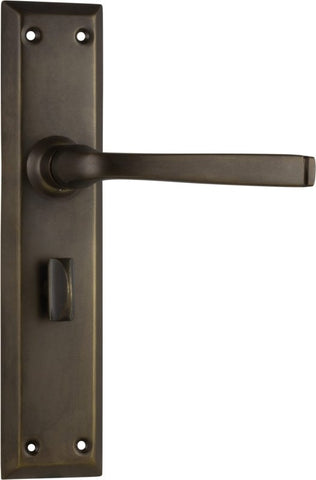 TRADCO MENTON LEVER DOOR HANDLE ON LONG BACKPLATE - CUSTOMISE TO YOUR NEEDS