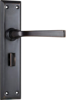 TRADCO MENTON LEVER DOOR HANDLE ON LONG BACKPLATE - CUSTOMISE TO YOUR NEEDS