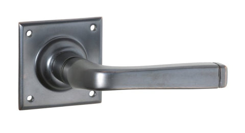 TRADCO MENTON DOOR LEVER HANDLE ON SQUARE