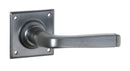 TRADCO MENTON DOOR LEVER HANDLE ON SQUARE