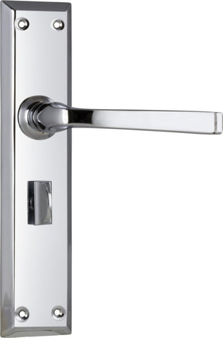 TRADCO MENTON LEVER DOOR HANDLE ON LONG BACKPLATE - CUSTOMISE TO YOUR NEEDS