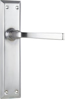 TRADCO MENTON LEVER DOOR HANDLE ON LONG BACKPLATE - CUSTOMISE TO YOUR NEEDS