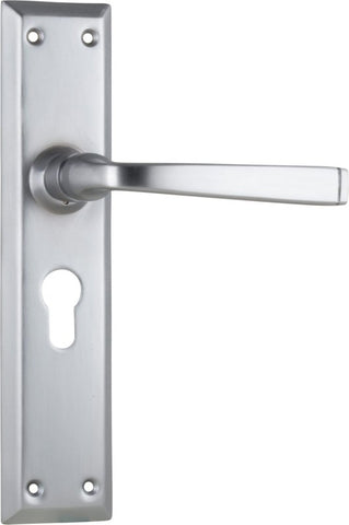 TRADCO MENTON LEVER DOOR HANDLE ON LONG BACKPLATE - CUSTOMISE TO YOUR NEEDS