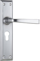 TRADCO MENTON LEVER DOOR HANDLE ON LONG BACKPLATE - CUSTOMISE TO YOUR NEEDS