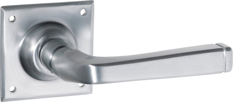 TRADCO MENTON DOOR LEVER HANDLE ON SQUARE