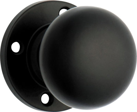 TRADCO RETRO FIT MORTICE KNOB ON ROUND ROSE PAIR