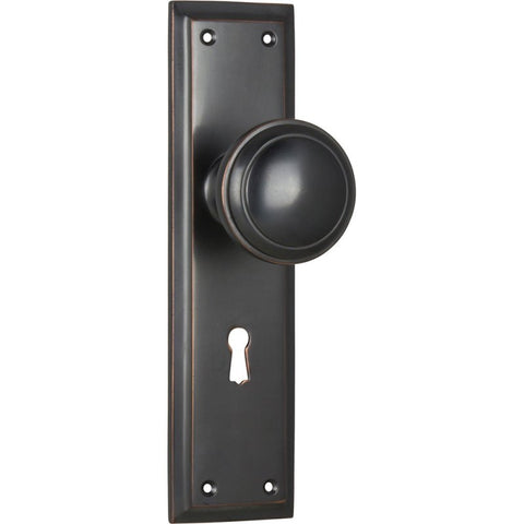 TRADCO MILTON KNOB ON LONG BACKPLATE