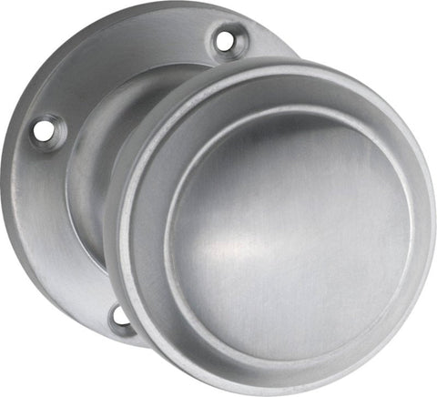 TRADCO MILTON KNOB ON ROUND ROSE PAIR