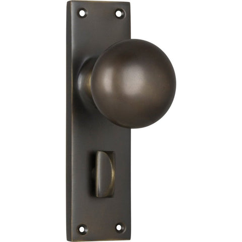 TRADCO VICTORIAN KNOB ON LONG BACKPLATE
