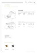 CASTELLA VENETIAN CABINET T-KNOB 50MM