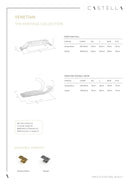 CASTELLA VENETIAN CABINET DOUBLE HOOK 86MM