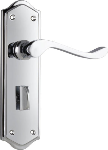 TRADCO HENLEY LEVER DOOR HANDLE ON SHOULDERED BACKPLATE