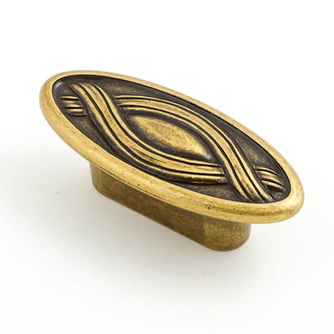 CASTELLA HERITAGE NOUVEAU OVAL KNOB 32MM