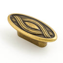 CASTELLA HERITAGE NOUVEAU OVAL KNOB 32MM
