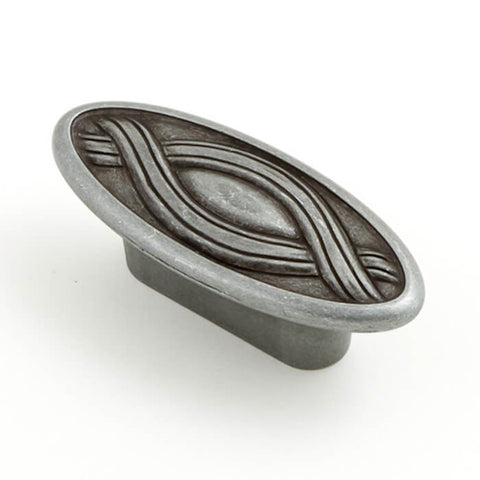 CASTELLA HERITAGE NOUVEAU OVAL KNOB 32MM