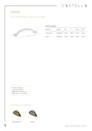 CASTELLA HERITAGE OPERA HANDLE 96MM