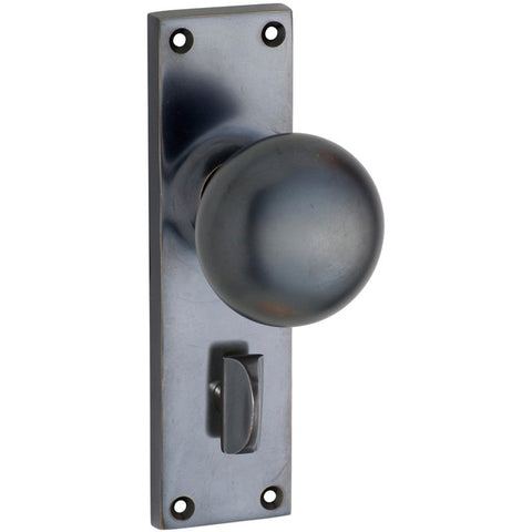 TRADCO VICTORIAN KNOB ON LONG BACKPLATE