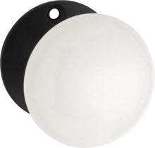 Tradco Door Knob Porcelain Classic Round Rose