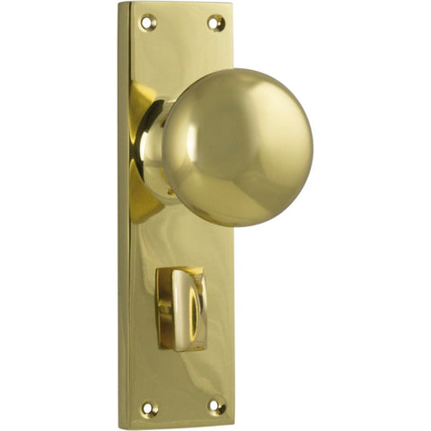 TRADCO VICTORIAN KNOB ON LONG BACKPLATE