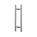 AUSTYLE ENTRANCE ROUND DOOR PULL HANDLE BACK TO BACK - AVAILABLE IN VARIOUS SIZES AND FINISHES - primehardware